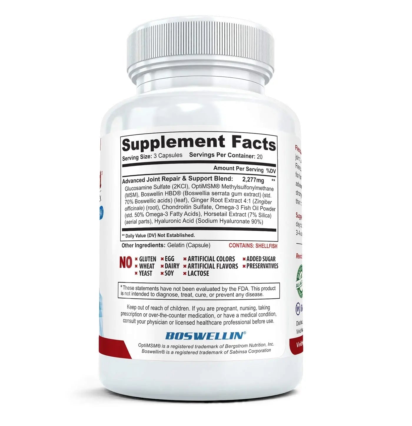 Flexacil Ultra Joint Health & Support Supplement with Glucosamine, Chondroitin - TrustMedUSA