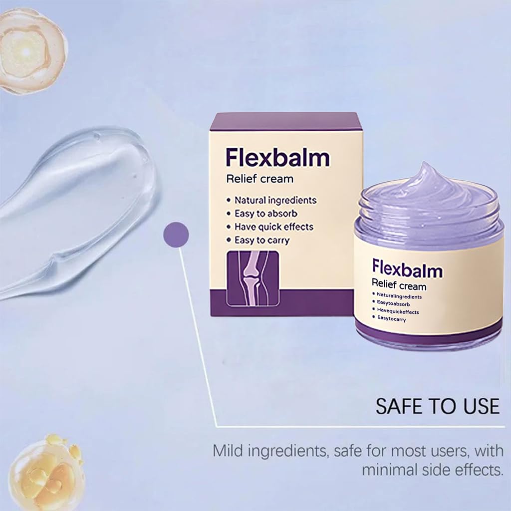 Flexbalm Rapid Joint Relief Gel, 2026 New Advanced Relief Soothing Massage Gel, Flexbalm Rapid Joint Relief Cream for Back, Neck, Hands, Knee (2PCS) - TrustMedUSA
