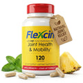 Flexcin Extra Strength Joint Formula with CM8 (Cetyl Myristoleate) - Joint Supplements for Men and Women with Glucosamine, MSM, Collagen Type II - 120 Capsules - TrustMedUSA