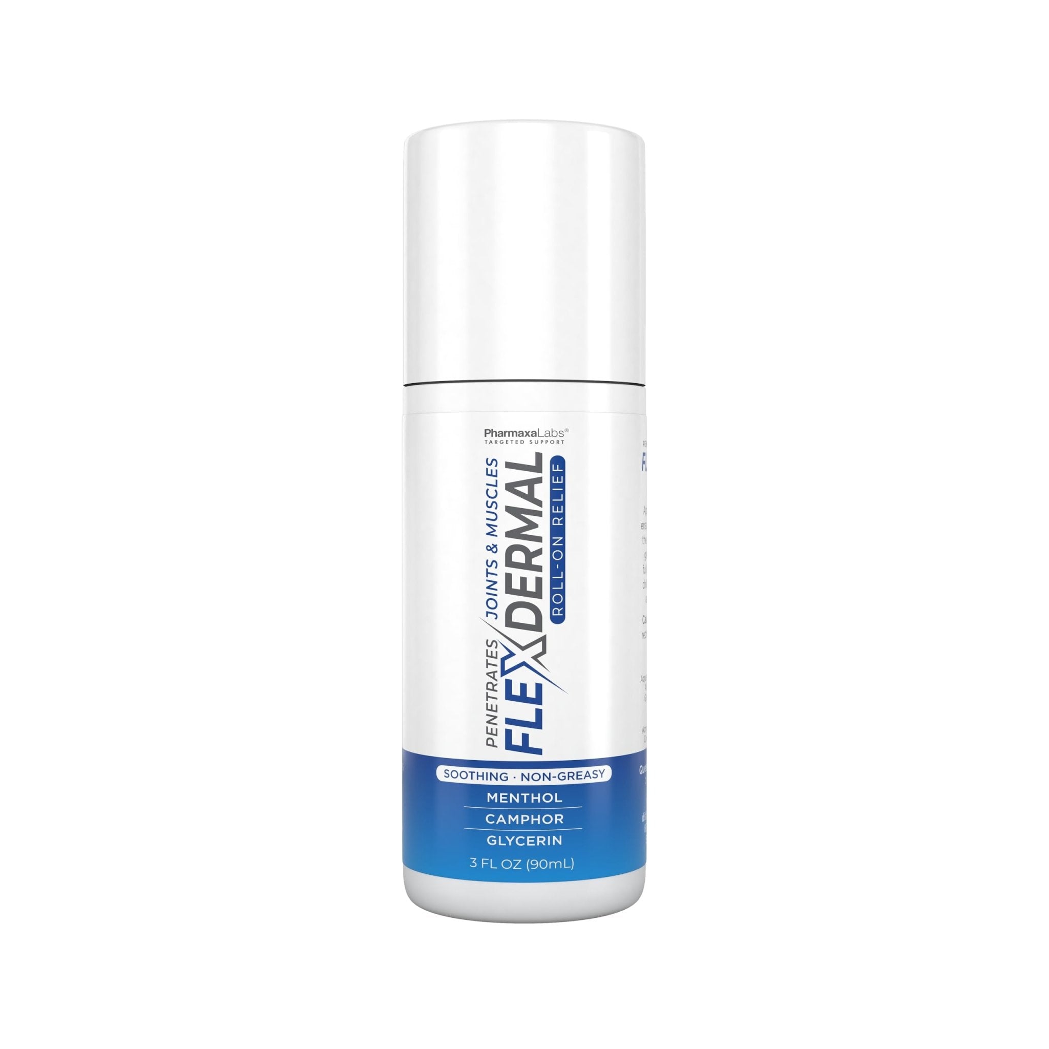 Flexdermal Topical Joint Relief Cream - Relieves Minor Aches and Discomfort in Muscles & Joints - Promotes Comfort, Mobility & Flexibility - Contains Menthol - Roll-On Gel - 3 fl oz (Pack of 1) - TrustMedUSA