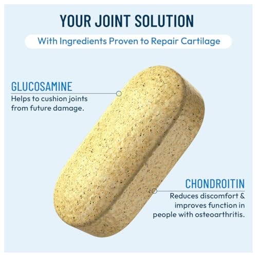 FLEXOPLEX Advanced Bone & Joint Support Supplement | Promotes Healthy Joint Function & Relief from Joint Discomfort | Enhance Cartilage Flexibility & Range of Motion - 120 Count (Pack of 1) - TrustMedUSA