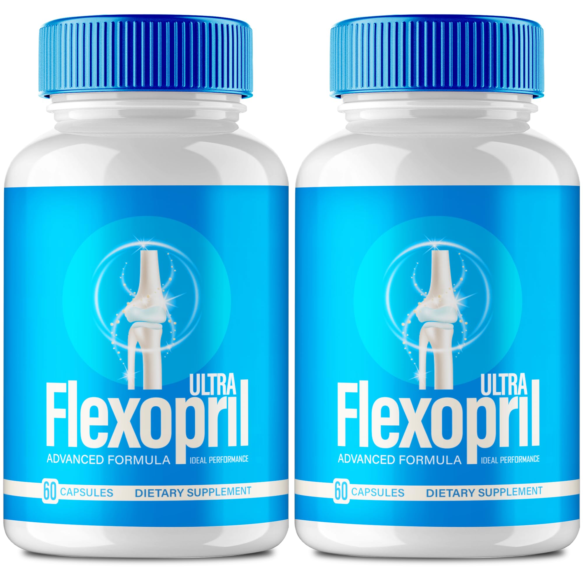 Flexopril Ultra Joint Support Capsules, Official Flexopril Supplement Pills, All-Natural Formula to Fortify Bones and Bolster Flexibility - Maximum Strength, FlexoprilUltra Pills Reviews (2 Pack) - TrustMedUSA