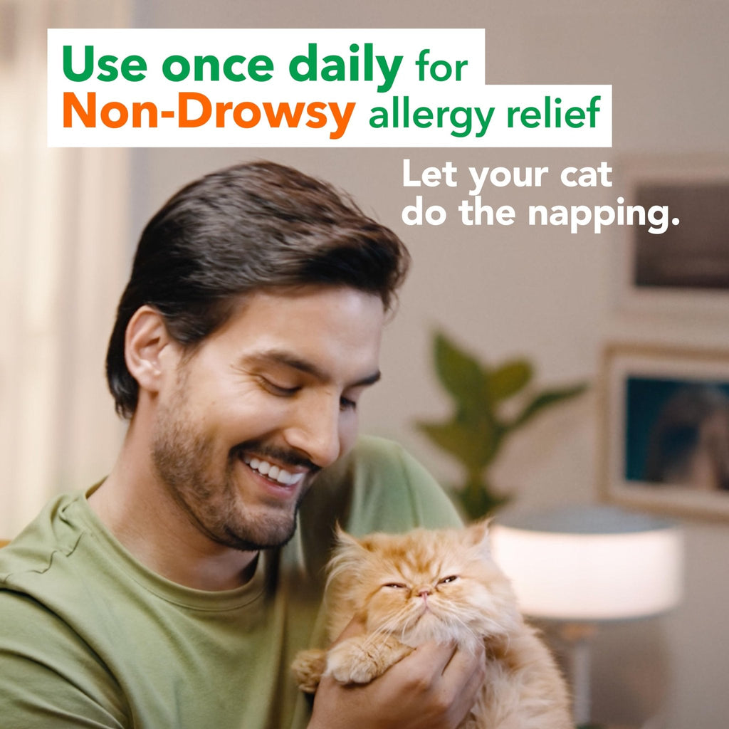 Flonase Allergy Relief Nasal Spray, 24-Hour Non-Drowsy Multi-Symptom Relief 144 Sprays, Bonus Pack of Tissues - Maple Wellness Supplements