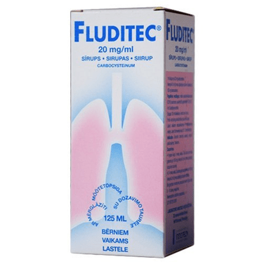 Fluditec 2% syrup, 125 ml - TrustMedUSA