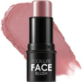 FOCALLURE Cream Blush Makeup,Buildable Blush Stick for Cheeks,Matte and Dewy Finish,Long Wearing,Easy Application,Lightweight Multi Stick,ROSE FLUSH - TrustMedUSA