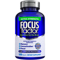 Focus Factor Adults Extra Strength, 120 Count - Brain Supplement for Memory, Concentration and Focus - Complete Multivitamin with DMAE - TrustMedUSA