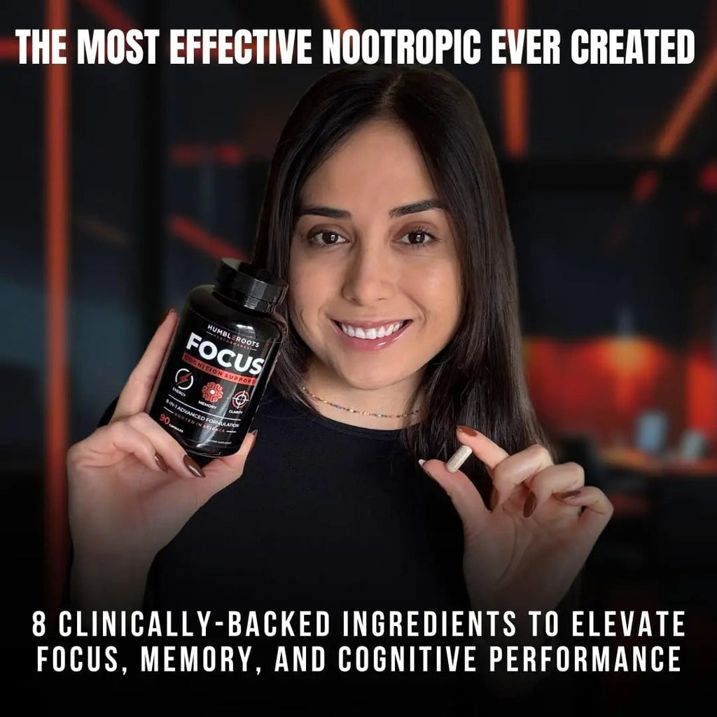 FOCUS + THINK Nootropic Brain Supplement Bundle - Energy, Memory & Focus Support - Caffeine + Caffeine-Free Cognitive Stack with Lion's Mane, Bacopa, Citicoline & L-Theanine - 2 Bottles (90 + 90 Capsu - TrustMedUSA