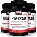 Force Factor Forebrain Nootropic Brain Supplement with Caffeine Bacopa and Huperzine A Capsules 3Pack, White, 90 Count - TrustMedUSA