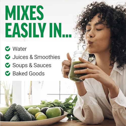 Force Factor Smarter Greens Daily Wellness Powder 2-Pack to Support Energy, Immunity & Digestion, Superfood Greens Powder with Vitamins, Minerals & Probiotics, Unflavored, 60 Servings - TrustMedUSA