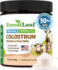 ForestLeaf Colostrum Powder 50% IgG Highest Concentration - Grass Fed Bovine - TrustMedUSA