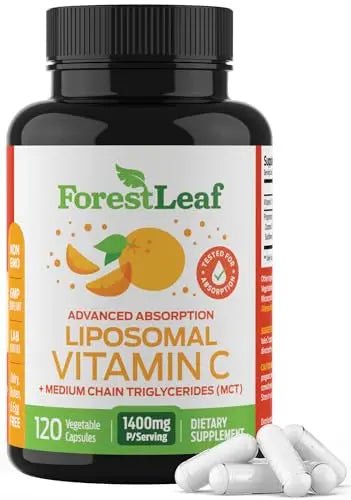 ForestLeaf Liposomal Vitamin C - Liposomal VIT C - 1000mg Capsules - TrustMedUSA