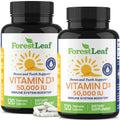 ForestLeaf - Vitamin D3 IU Weekly Supplement - (50,000 IU - 120 Count - 2 Pack) - TrustMedUSA