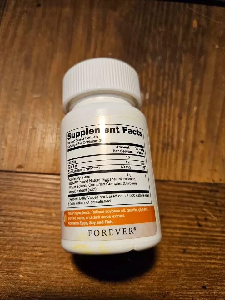 Forever Move - Advanced Joint & Muscle Supplement w/NEM, Supports Joint Comfort, Flexibility, and Fast Recovery, Gluten-Free - 90 Softgels - TrustMedUSA