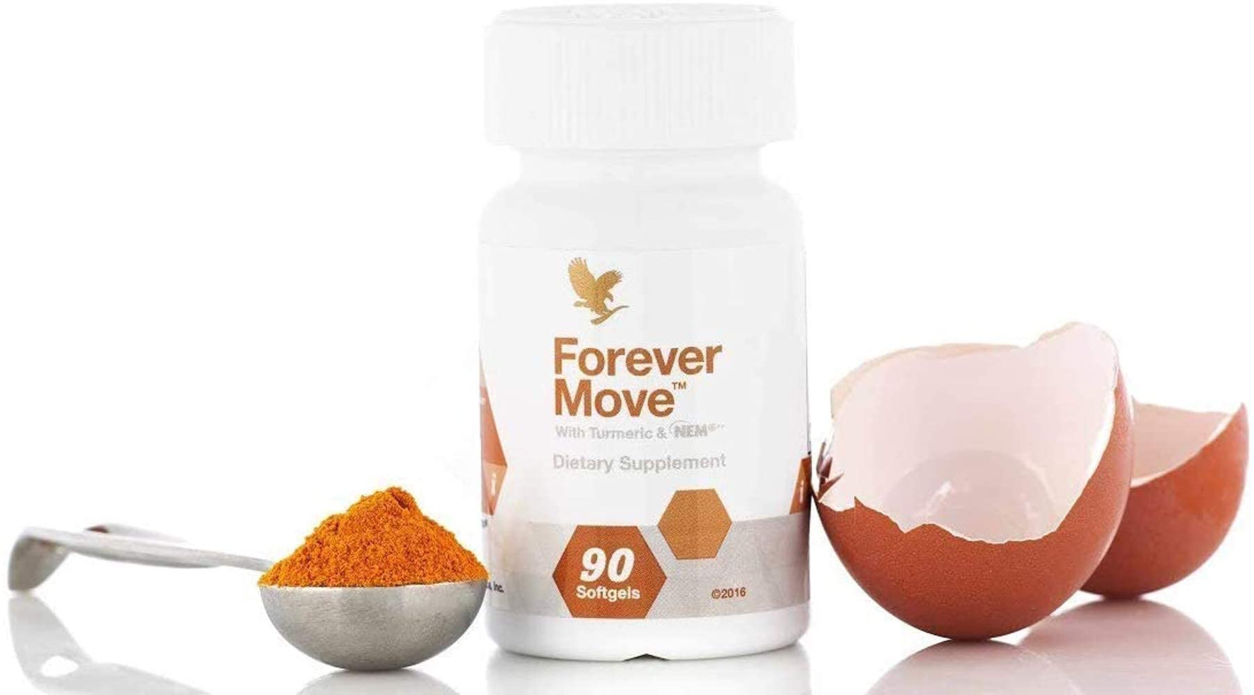 Forever Move - Advanced Joint & Muscle Supplement w/NEM, Supports Joint Comfort, Flexibility, and Fast Recovery, Gluten-Free - 90 Softgels - TrustMedUSA