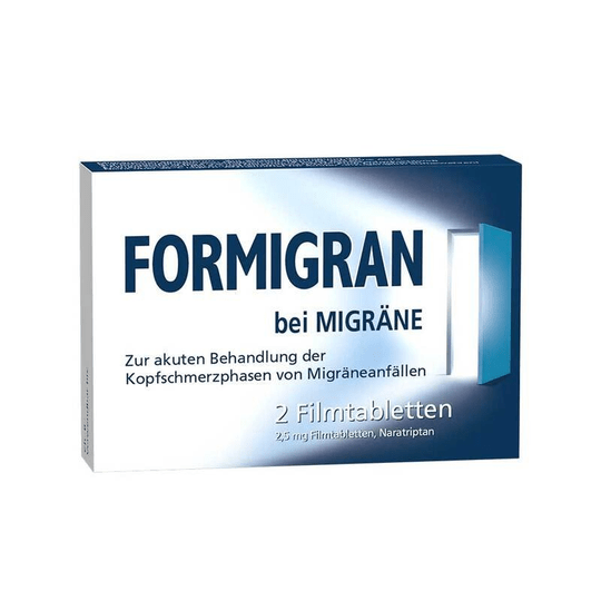 Formigran film-coated tablets, migraine pain, 2 pcs - TrustMedUSA
