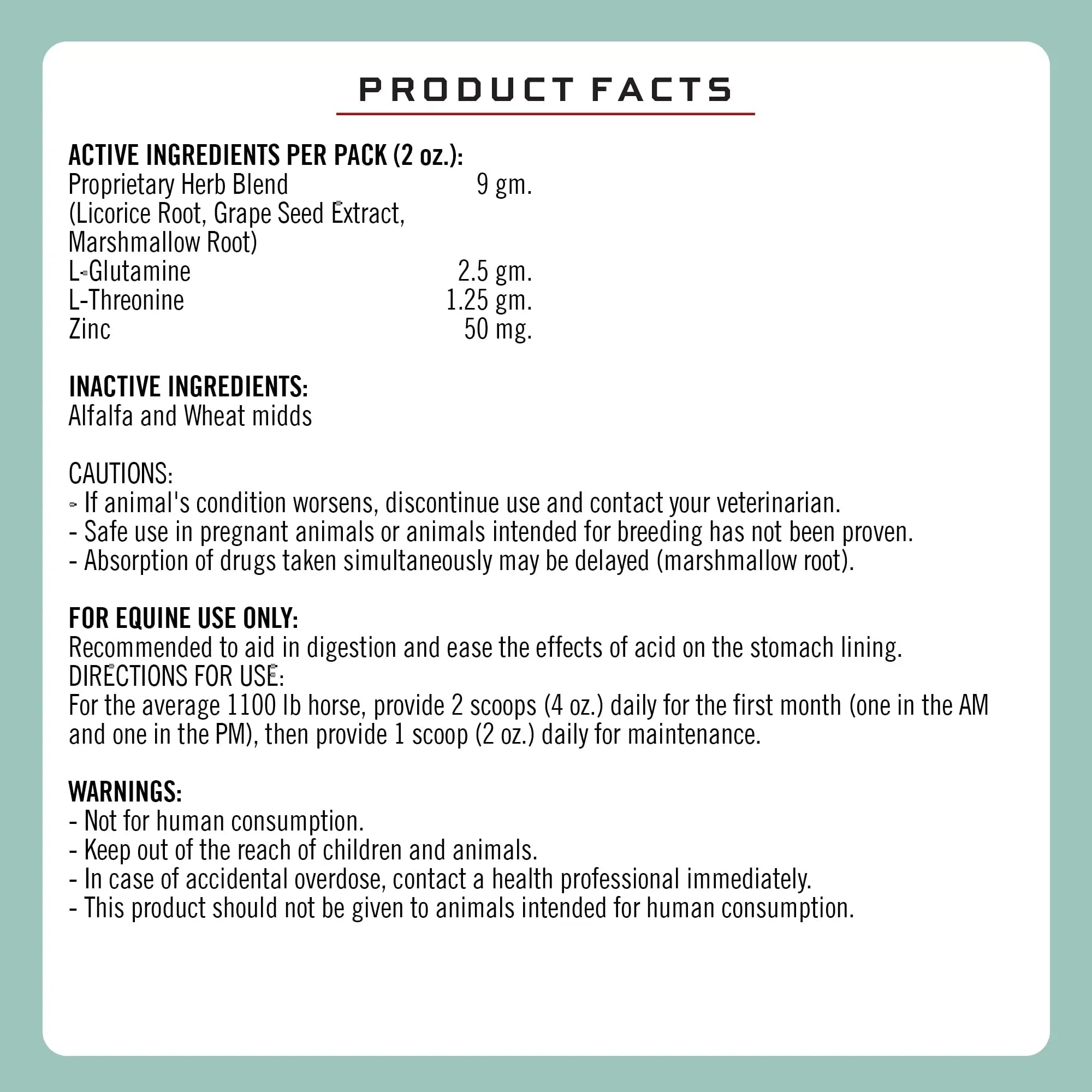 Formula 707 ULZERless Equine Supplement, 7.5lb Bag - Natural Gut Support for Horses with Ulcer Risk Factors - TrustMedUSA