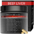 Formulation Factory Primal Power 10-in-1 Beef Organ Supplement - Grass Fed Beef Liver Capsules with Heart, Bone Marrow, Kidney, Testicle - Freeze Dried Organ - 120 Capsules, 2 Month Supply - TrustMedUSA