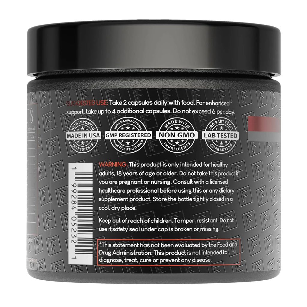 Formulation Factory Primal Power 10-in-1 Grass-Fed Organ Supplement with Beef Liver, Heart, Marrow, Testicle, Kidney, Supports Vitality, Hormones, Energy, Immunity (4 Month Supply, 240 Capsules) - TrustMedUSA