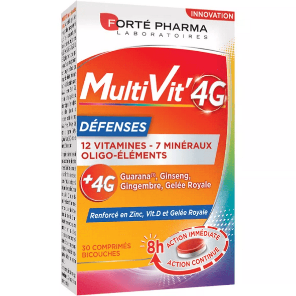 Forté Pharma Multivit' 4g Defenses Tablets - TrustMedUSA