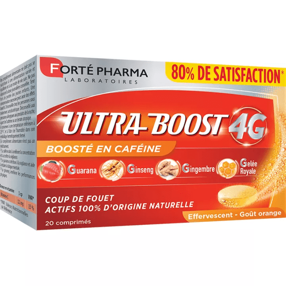 Forté Pharma Ultra Boost 4G Effervescent Caffeine Booster - TrustMedUSA