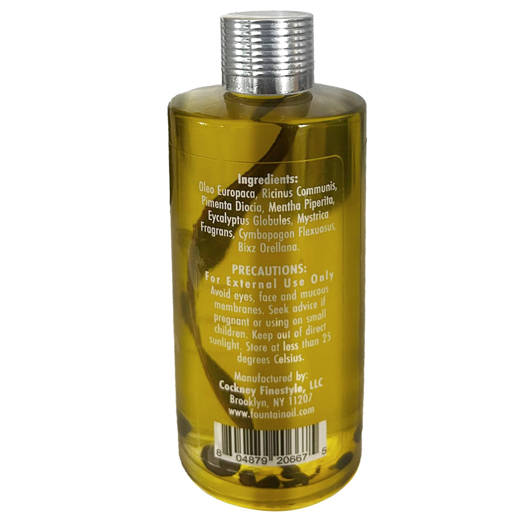 Fountain Pimento Oil 3.5oz for Natural Massage Therapy, Muscle Relief Oil - TrustMedUSA