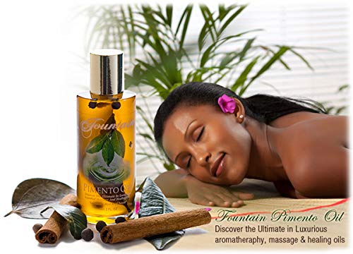 Fountain Pimento Oil for Massage Therapy, Muscle and Joint Deep Tissue Massage, Sore Muscle Balm Massage & Topical Herbal Rub (Pack of 2) - TrustMedUSA