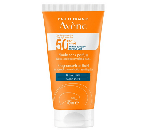 Fragrance free fluid SPF 50+ 50 ml - AVENE - TrustMedUSA