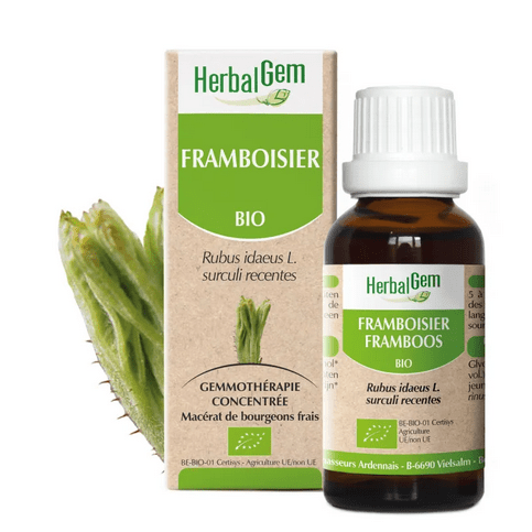 Framboisier BIO Macérat mère Bourgeons Flacon 30 ml HERBALGEM - TrustMedUSA