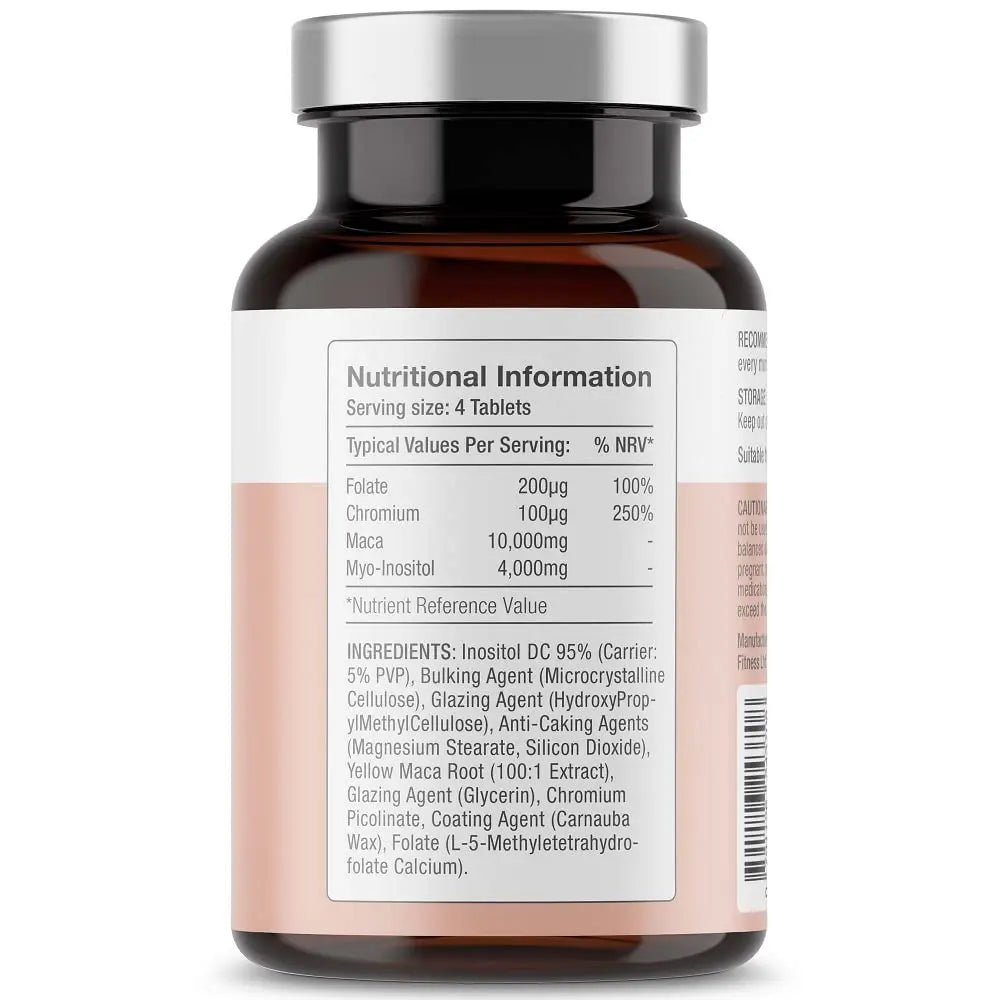 Free Soul Myo-Inositol Ultra Supplement with 4,000mg Myo-Inositol, 200ug Folate, 100ug - TrustMedUSA