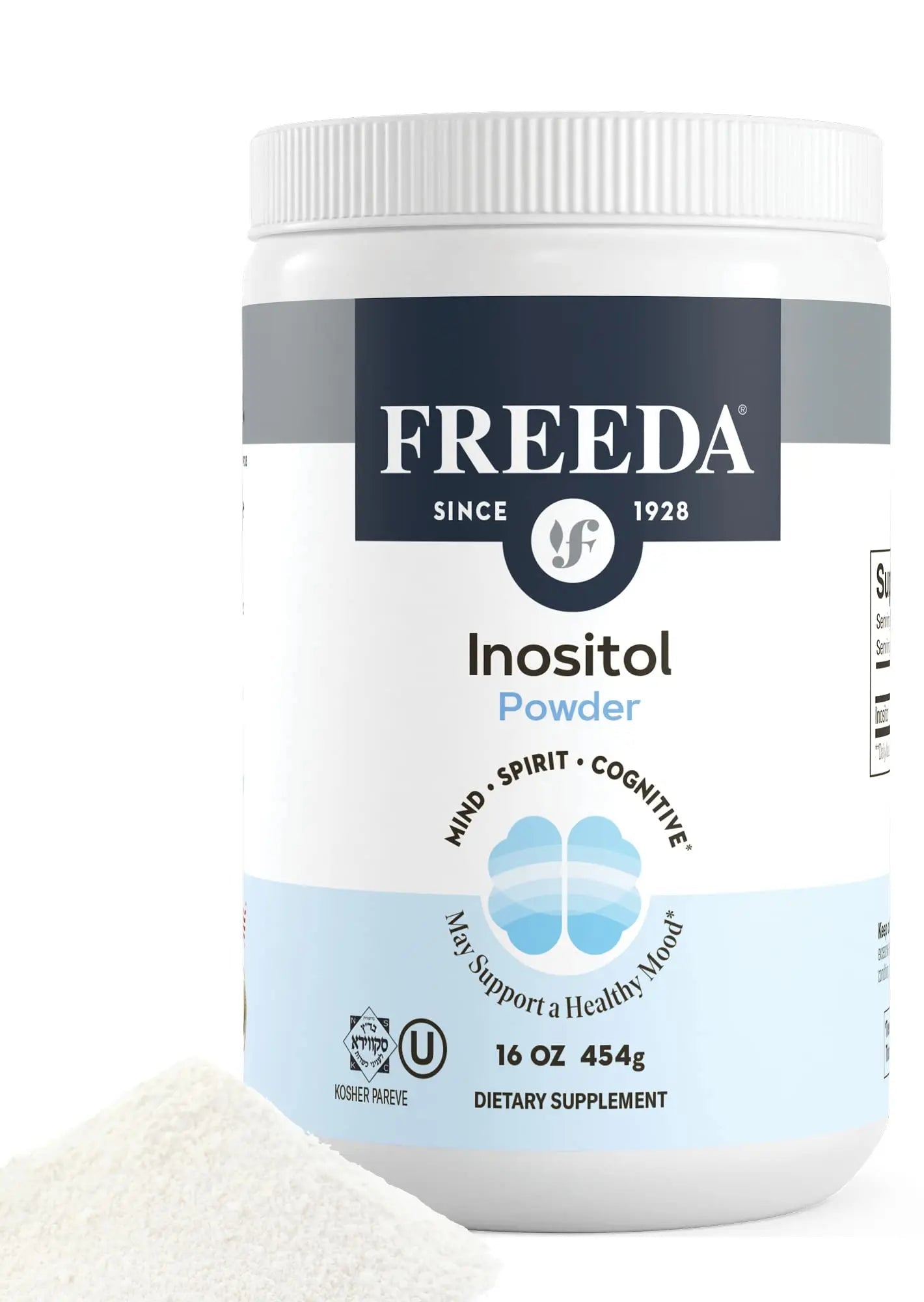 FREEDA Inositol Powder from Myo-Inositol - Hormone Balance for Women - PCOS Supple - TrustMedUSA