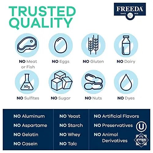 FREEDA Inositol Powder from Myo-Inositol - Hormone Balance for Women - PCOS Supplem - TrustMedUSA