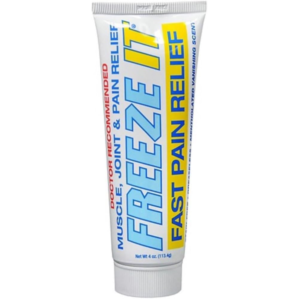 Freeze It Advanced Therapy Gel, 4-Ounce - TrustMedUSA