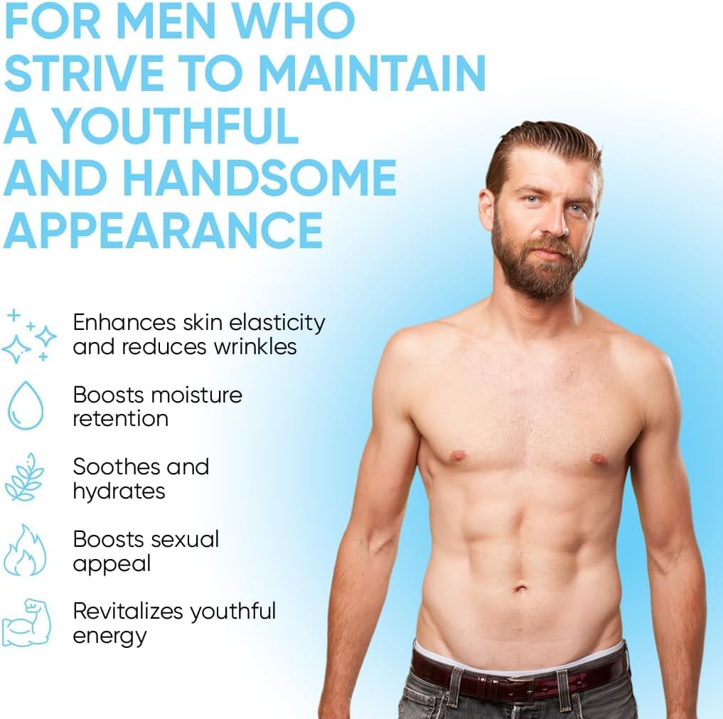 FRIEND OF DOROTHY, Handsome, Marine Collagen Tablets Enhanced with Aloe Vera, Hydrolyzed Collagen Supplements for Men, 60 Capsules per Pouch - Maple Wellness Supplements