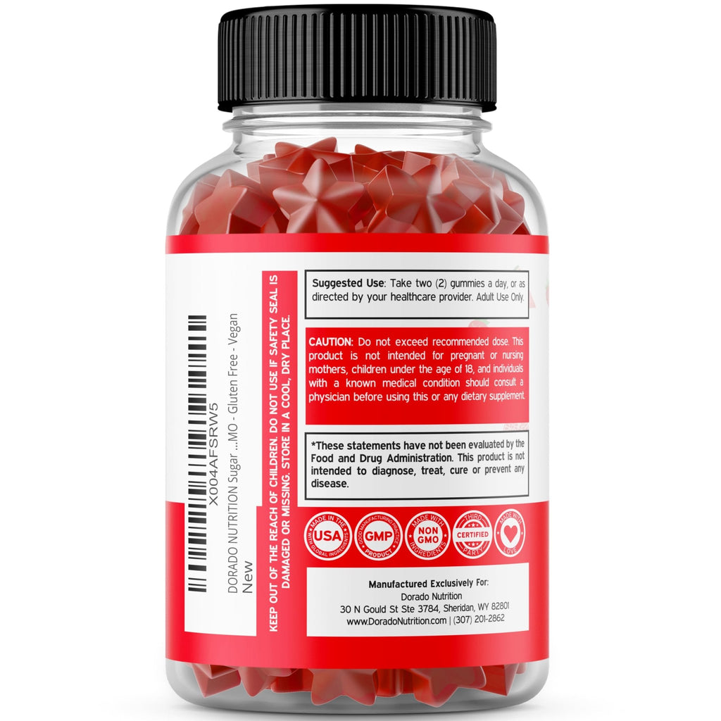Fruit and Veggies Supplement (120 Gummies) - Premium Sugar-Free Superfood Super Green & Fruit Gummies for Adults - Immunity Support for Men & Women - Non GMO, Vegan Safe & Made in USA - TrustMedUSA
