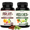 Fruit and Veggies Supplement (180 Capsules) Superfood Fruits and Vegetables Supplements for Adults - Premium Super Food for Energy and Immune Support - Veggies Capsules - Non-GMO & Vegan - USA Made - TrustMedUSA