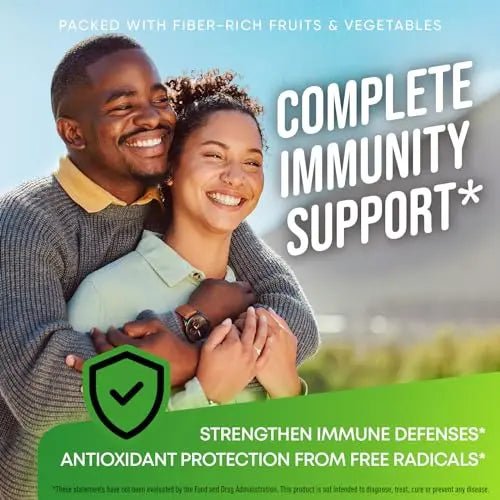 Fruits and Veggies Supplement - High Fiber Supplement for Immunity, Gut & Energy - TrustMedUSA