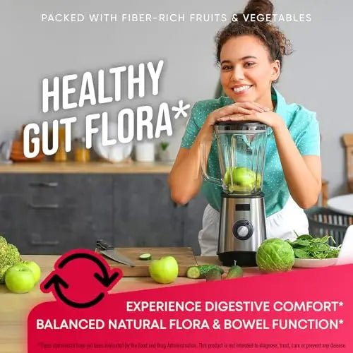 Fruits and Veggies Supplement - High Fiber Supplement for Immunity, Gut & Energy - TrustMedUSA