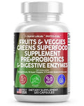 Fruits and Veggies Supplement Reds & Green Superfood - A Natural Balan - TrustMedUSA