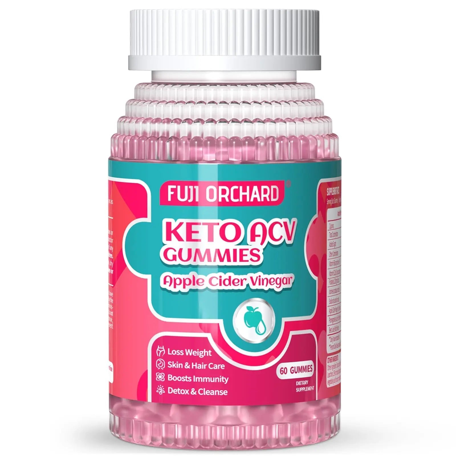 FUJI ORCHARD Keto Acv Gummies, 1500mg Keto Acv Gummies Advanced Weight Loss - TrustMedUSA