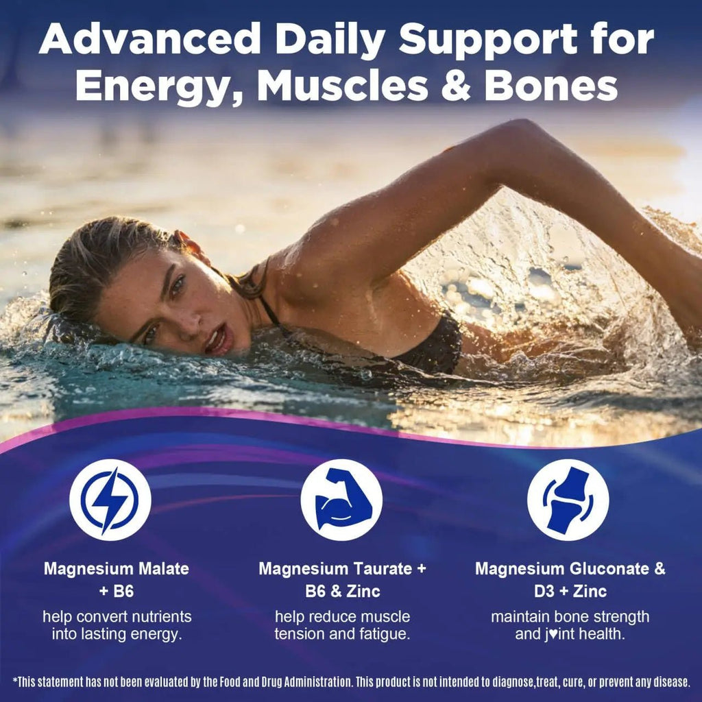 Full Spectrum Magnesium Glycinate Complex 21 in 1 Gummies for Deep Calm Sleep, 12 Forms Magnesium Citrate Malate Taurate Orotate for Women Men + Probiotics w/Ashwagandha, L-Theanine, GABA, 120Cts - TrustMedUSA