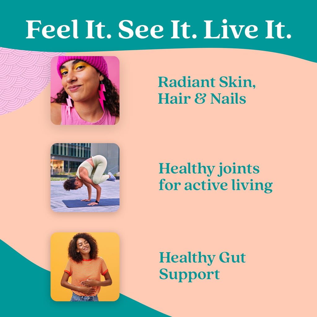 Further Food Chocolate Collagen Peptides Powder with Reishi Mushroom - 100% Grass-Fed, Hydrolyzed Type 1 & 3, 20g of Collagen per Serving, Supports Skin, Hair, Nails & Joints, Stick Packs, 9.74 Oz - Maple Wellness Supplements