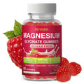 FUYUEO Magnesium Glycinate Gummies for Sleep & Relaxation, Sugar Free High Absorption Magnesium Supplement for Men & Women, Gentle on Stomach, Chewable, Raspberry, 60 Count (Pack of 1) - TrustMedUSA