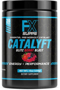 FX Supps Catalyft Pre-Workout PowderDrink for Men and Women Blitz Berry Blast Dietary - TrustMedUSA