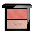 GA-DE Velveteen Blush and Shimmer Duet, 50 - Formulated with Micronized Pearls and Pigments for Sculpting Face and Décolleté - Paraben-Free - 0.26 oz - TrustMedUSA