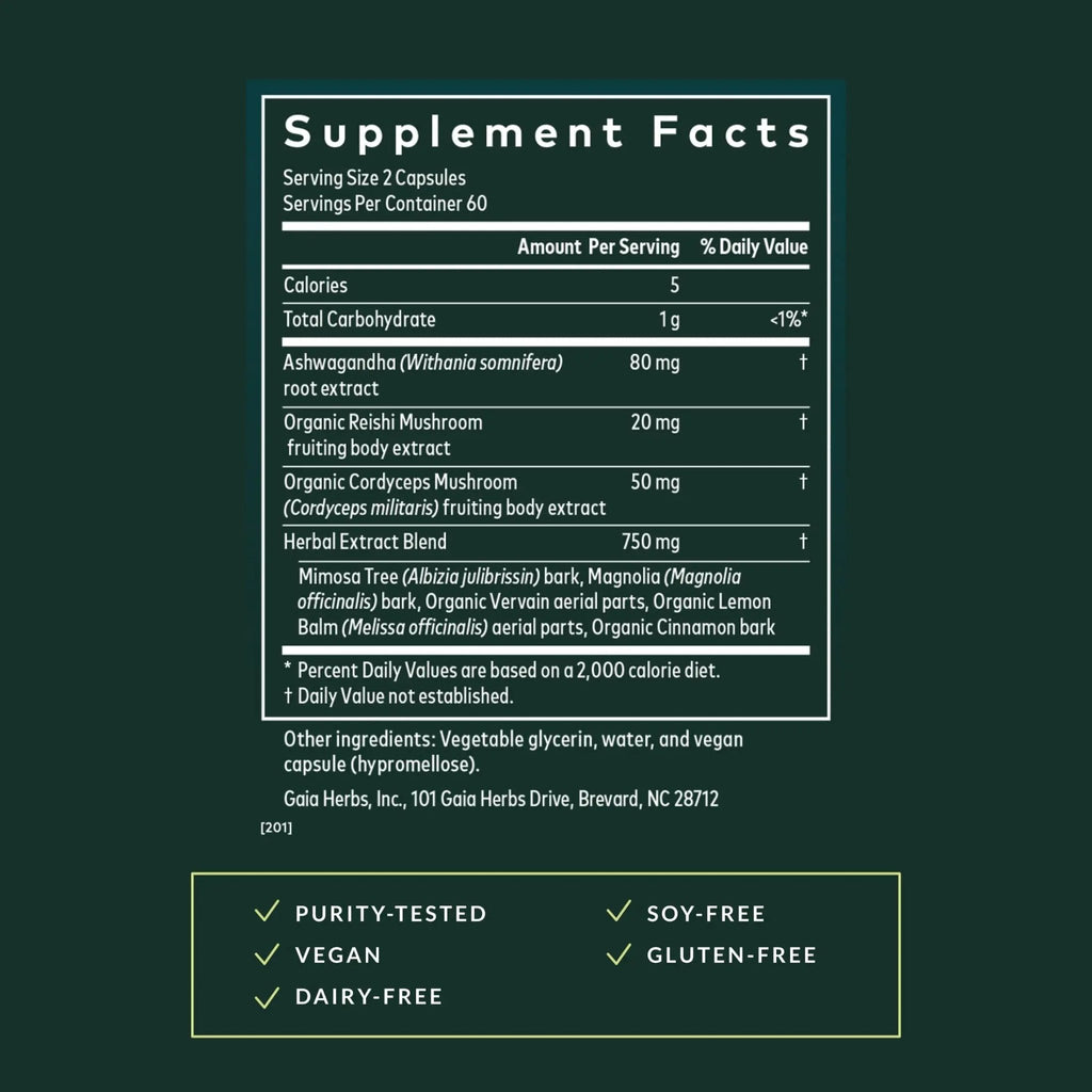 Gaia Herbs Adrenal Health Daily Support, Help Maintain Healthy Energy & Stress Levels*,120 Liquid Phyto-Caps Adrenal Health Nightly Restore, 120 Liquid Phyto-Caps - Bundle - TrustMedUSA