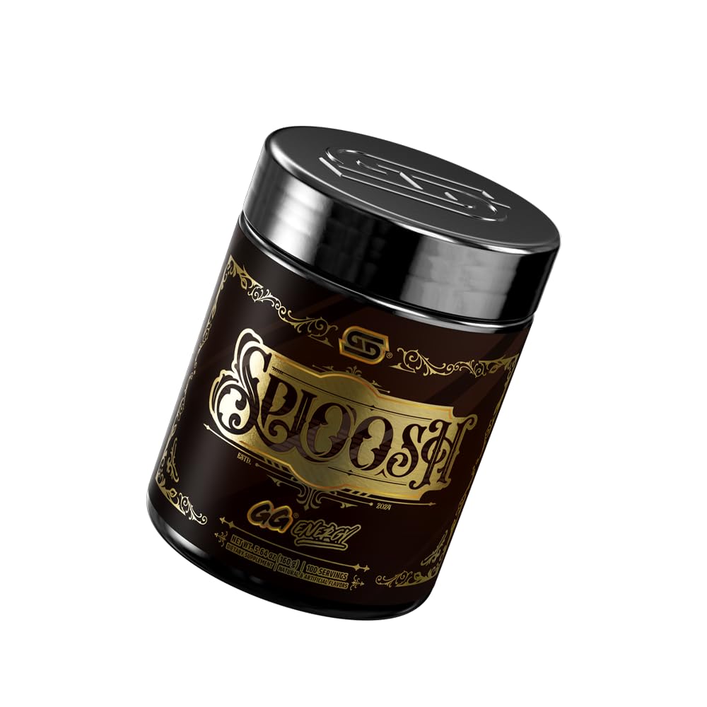 Gamer Supps GG Energy - Sploosh by CottontailVA (100 Servings) - Keto Friendly Gaming Energy and Nootropic Blend, Sugar Free + Organic Caffeine + Vitamins + Immune Support, Powder Drink - TrustMedUSA