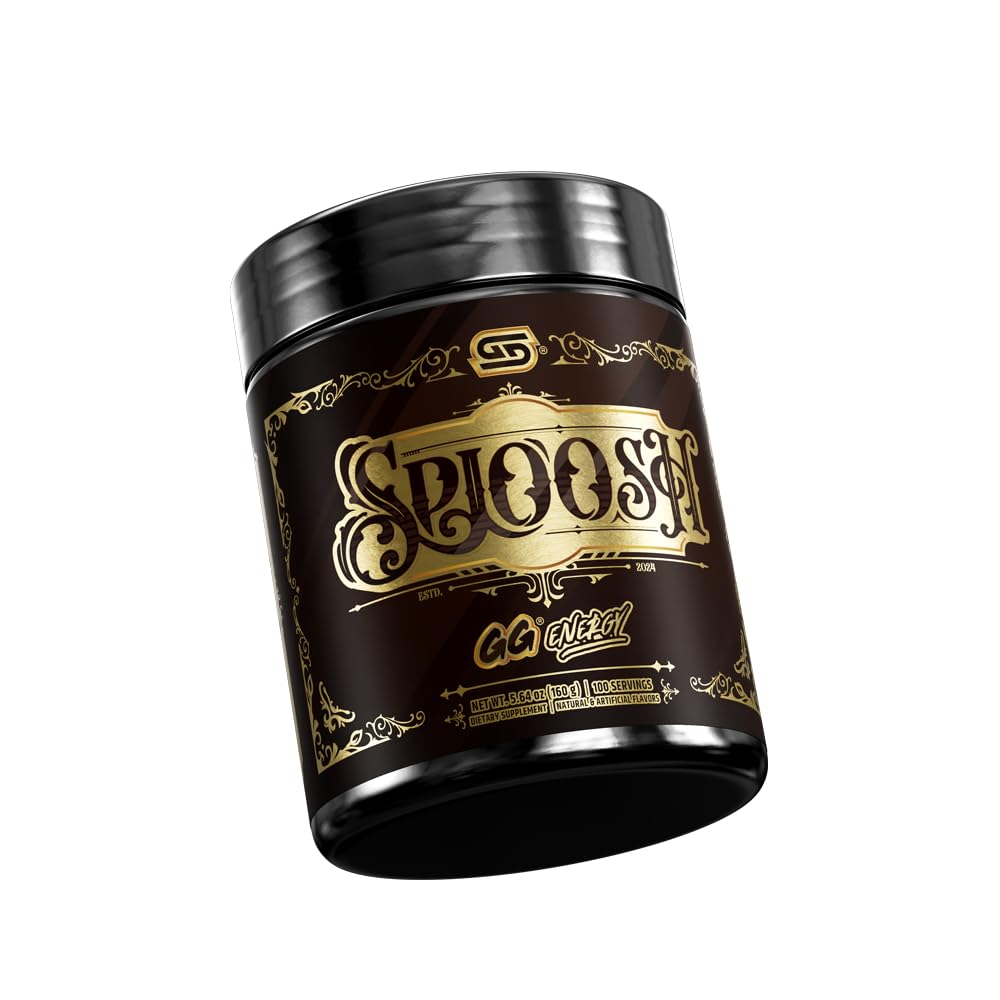 Gamer Supps GG Energy - Sploosh by CottontailVA (100 Servings) - Keto Friendly Gaming Energy and Nootropic Blend, Sugar Free + Organic Caffeine + Vitamins + Immune Support, Powder Drink - TrustMedUSA