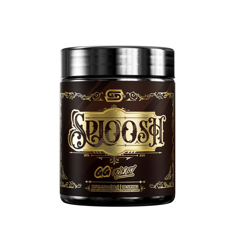 Gamer Supps GG Energy - Sploosh by CottontailVA (100 Servings) - Keto Friendly Gaming Energy and Nootropic Blend, Sugar Free + Organic Caffeine + Vitamins + Immune Support, Powder Drink - TrustMedUSA
