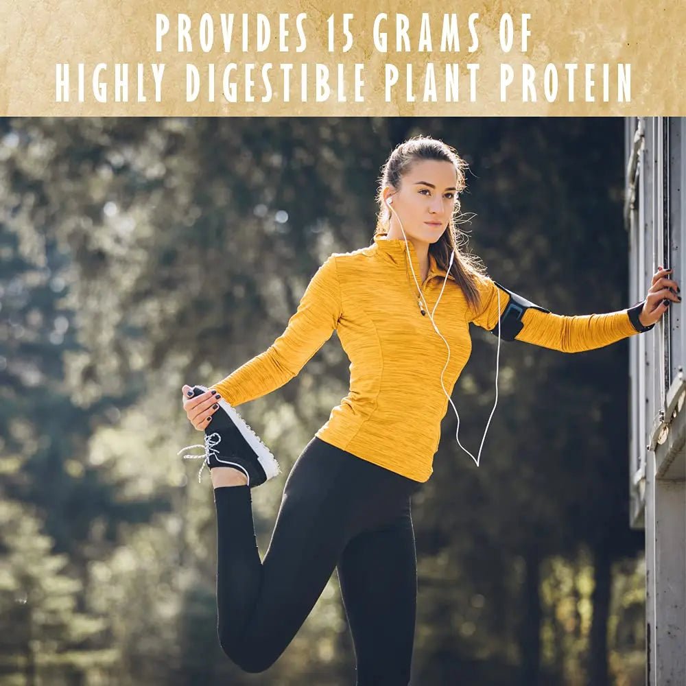 Garden of Life Organic Plant Based Protein Powder - Smooth Unflavored - Vegan - TrustMedUSA