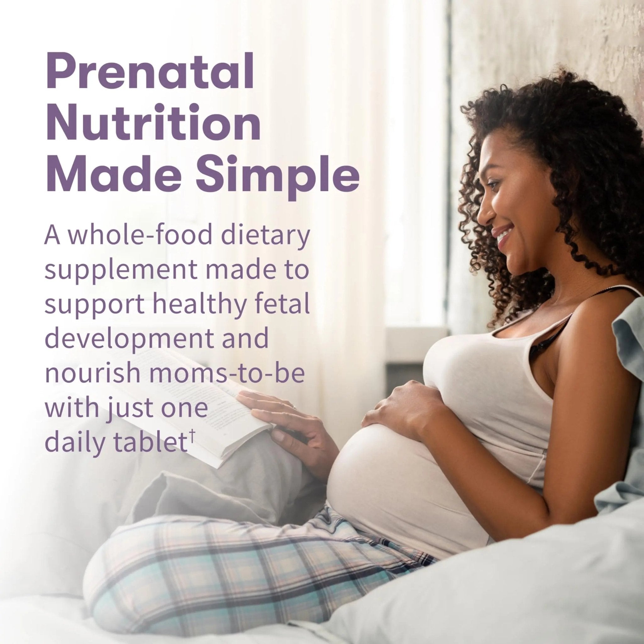 Garden of Life Organics Prenatal Vitamin: Folate for Energy & Healthy Fetal Development, Non-constipating Iron, Vitamin C, B6, B12, D3 – Organic, Non-GMO, Gluten-Free, Vegan, 30 Day Supply - TrustMedUSA